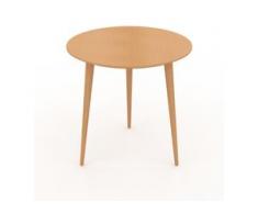 Couchtisch Buche, Holz - Eleganter Sofatisch: Beste Qualität, einzigartiges Design - 50 x 50 x 50 cm, Konfigurator