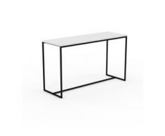 Beistelltisch Weiß - Eleganter Nachttisch: Hochwertige Materialien, einzigartiges Design - 121 x 71 x 42 cm, Komplett anpassbar