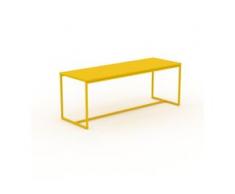 Beistelltisch Gelb - Eleganter Nachttisch: Hochwertige Materialien, einzigartiges Design - 121 x 46 x 42 cm, Komplett anpassbar