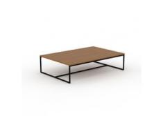 Beistelltisch Eiche - Eleganter Nachttisch: Hochwertige Materialien, einzigartiges Design - 121 x 31 x 81 cm, Komplett...
