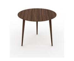 Couchtisch Nussbaum, Holz - Eleganter Sofatisch: Beste Qualität, einzigartiges Design - 60 x 50 x 60 cm, Konfigurator