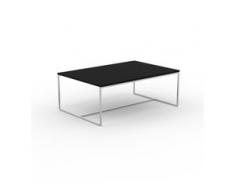 Beistelltisch Schwarz - Eleganter Nachttisch: Hochwertige Materialien, einzigartiges Design - 121 x 46 x 81 cm, Komplett...