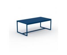 Beistelltisch Blau - Eleganter Nachttisch: Hochwertige Materialien, einzigartiges Design - 81 x 31 x 42 cm, Komplett anpassbar