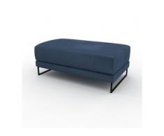 Polsterhocker Samt Pastellblau - Eleganter Polsterhocker: Hochwertige Qualität, einzigartiges Design - 100 x 42 x 60 cm,...