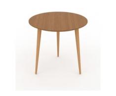 Couchtisch Eiche, Holz - Eleganter Sofatisch: Beste Qualität, einzigartiges Design - 50 x 47 x 50 cm, Konfigurator