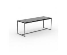 Beistelltisch Marmor, Schwarzer Marquina - Eleganter Nachttisch: Hochwertige Materialien, einzigartiges Design - 121 x 46 x...
