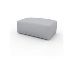 Polsterhocker Lichtgrau - Eleganter Polsterhocker: Hochwertige Qualität, einzigartiges Design - 100 x 42 x 64 cm,...