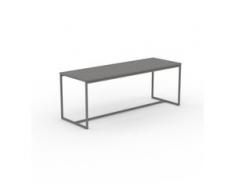 Beistelltisch Grau - Eleganter Nachttisch: Hochwertige Materialien, einzigartiges Design - 121 x 46 x 42 cm, Komplett anpassbar
