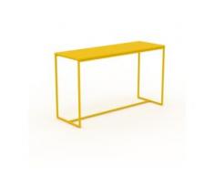 Beistelltisch Gelb - Eleganter Nachttisch: Hochwertige Materialien, einzigartiges Design - 121 x 71 x 42 cm, Komplett anpassbar