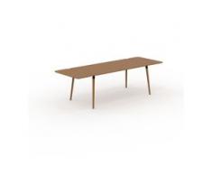 Designer Esstisch Massivholz Eiche, Holz - Individueller Designer-Massivholztisch: Einzigartiges Design - 260 x 75 x 90 cm,...