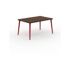 Designer Esstisch Massivholz Nussbaum, Holz - Individueller Designer-Massivholztisch: Einzigartiges Design - 140 x 75 x 90...