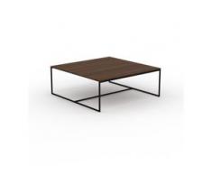 Beistelltisch Nussbaum - Eleganter Nachttisch: Hochwertige Materialien, einzigartiges Design - 121 x 46 x 121 cm, Komplett...