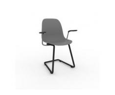 Esszimmerstuhl in Grau 49 x 82 x 62 cm einzigartiges Design, konfigurierbar