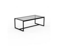 Beistelltisch Rauchglas klar - Eleganter Nachttisch: Hochwertige Materialien, einzigartiges Design - 81 x 31 x 42 cm,...