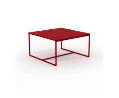 Beistelltisch Rot - Eleganter Nachttisch: Hochwertige Materialien, einzigartiges Design - 81 x 46 x 81 cm, Komplett anpassbar