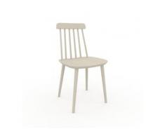 Esszimmerstuhl in Birke 43 x 82 x 44 cm einzigartiges Design, konfigurierbar