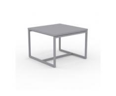 Beistelltisch Lichtgrau - Eleganter Nachttisch: Hochwertige Materialien, einzigartiges Design - 42 x 31 x 42 cm, Komplett...