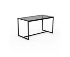 Beistelltisch Rauchglas satiniert - Eleganter Nachttisch: Hochwertige Materialien, einzigartiges Design - 81 x 46 x 42 cm,...
