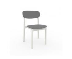 Esszimmerstuhl in Grau 52 x 82 x 49 cm einzigartiges Design, konfigurierbar