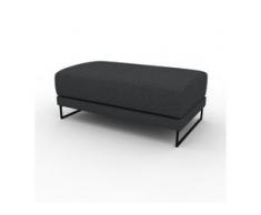 Polsterhocker Anthrazit - Eleganter Polsterhocker: Hochwertige Qualität, einzigartiges Design - 100 x 42 x 60 cm,...
