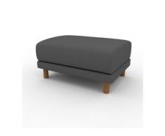 Polsterhocker Anthrazit - Eleganter Polsterhocker: Hochwertige Qualität, einzigartiges Design - 80 x 42 x 60 cm, Individuell...