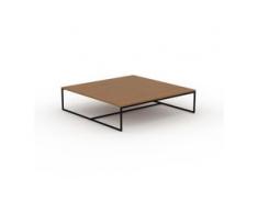 Beistelltisch Eiche - Eleganter Nachttisch: Hochwertige Materialien, einzigartiges Design - 121 x 31 x 121 cm, Komplett...