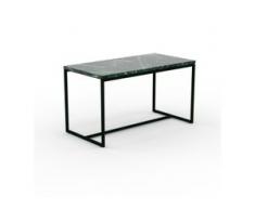 Beistelltisch Marmor, Grüner Guatemala - Eleganter Nachttisch: Hochwertige Materialien, einzigartiges Design - 81 x 46 x 42...