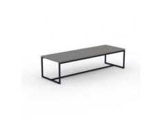 Beistelltisch Grau - Eleganter Nachttisch: Hochwertige Materialien, einzigartiges Design - 121 x 31 x 42 cm, Komplett anpassbar