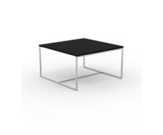 Beistelltisch Schwarz - Eleganter Nachttisch: Hochwertige Materialien, einzigartiges Design - 81 x 46 x 81 cm, Komplett...