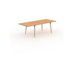 Designer Esstisch Massivholz Buche, Holz - Individueller Designer-Massivholztisch: Einzigartiges Design - 230 x 75 x 90 cm,...