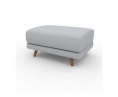 Polsterhocker Lichtgrau - Eleganter Polsterhocker: Hochwertige Qualität, einzigartiges Design - 80 x 42 x 60 cm, Individuell...
