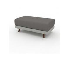 Polsterhocker Kiesgrau - Eleganter Polsterhocker: Hochwertige Qualität, einzigartiges Design - 100 x 42 x 60 cm, Individuell...