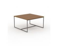 Beistelltisch Eiche - Eleganter Nachttisch: Hochwertige Materialien, einzigartiges Design - 81 x 46 x 81 cm, Komplett anpassbar