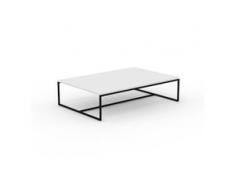 Beistelltisch Weiß - Eleganter Nachttisch: Hochwertige Materialien, einzigartiges Design - 121 x 31 x 81 cm, Komplett anpassbar