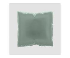 Kissen - Eisblau, 40x40cm - Samt, individuell konfigurierbar