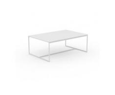 Beistelltisch Weiß - Eleganter Nachttisch: Hochwertige Materialien, einzigartiges Design - 121 x 46 x 81 cm, Komplett anpassbar