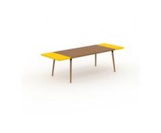 Designer Esstisch Massivholz Eiche, Holz - Individueller Designer-Massivholztisch: Einzigartiges Design - 260 x 75 x 90 cm,...