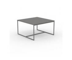 Beistelltisch Grau - Eleganter Nachttisch: Hochwertige Materialien, einzigartiges Design - 81 x 46 x 81 cm, Komplett anpassbar