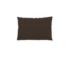 Kissen - Kaffeebraun, 40x60cm - Feingewebe, individuell konfigurierbar