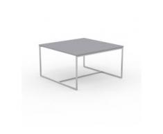 Beistelltisch Lichtgrau - Eleganter Nachttisch: Hochwertige Materialien, einzigartiges Design - 81 x 46 x 81 cm, Komplett...