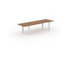 Designer Esstisch Massivholz Eiche, Holz - Individueller Designer-Massivholztisch: Einzigartiges Design - 300 x 76 x 90 cm,...
