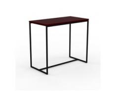 Beistelltisch Burgundrot - Eleganter Nachttisch: Hochwertige Materialien, einzigartiges Design - 81 x 71 x 42 cm, Komplett...