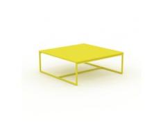 Beistelltisch Zitronengelb - Eleganter Nachttisch: Hochwertige Materialien, einzigartiges Design - 81 x 31 x 81 cm, Komplett...