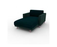Relaxsessel Samt Eisblau - Eleganter Relaxsessel: Hochwertige Qualität, einzigartiges Design - 105 x 75 x 162 cm,...