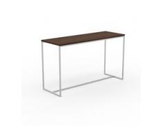 Beistelltisch Nussbaum - Eleganter Nachttisch: Hochwertige Materialien, einzigartiges Design - 121 x 71 x 42 cm, Komplett...