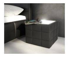 DELIFE Nachttisch Nuncia 41x41x41