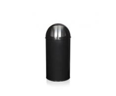 PUSH 35L - Mülleimer Schwarz