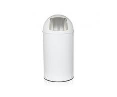 PUSH 50L - Mülleimer Weiß