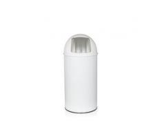 PUSH 35L - Mülleimer Weiß