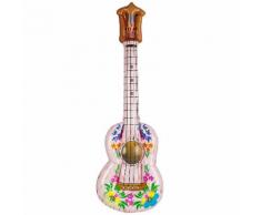 Aufblasbare Hippie Gitarre